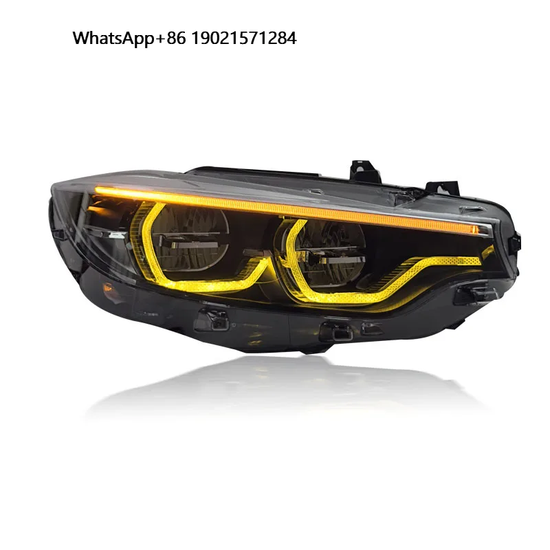 Yellow White DRL Ikon Style LED Headlight for BMX F32 F33 F36 F80 F82 M3 M4 Lci Front Lights High Low Fog Turn Signal Lamp
Yellow White DRL Ikon Style LED Headlight for BMX F32 F33 F36 F80 F82 M3 M4 Lci Front Lights High Low Fog Turn Signal Lamp