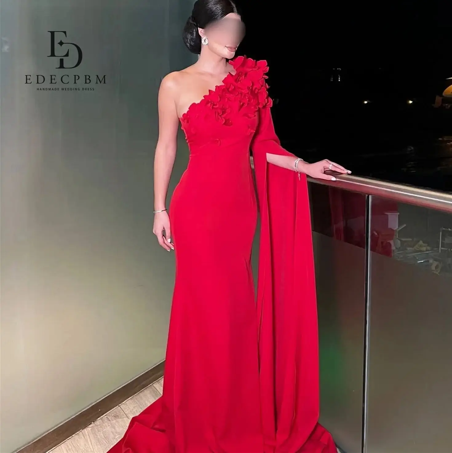 EDECPBM One Shoulder Elegant Party Dresses for Special Occasions فساتين سهرة Customized Evening Dress Vestidos De Festa Red Prom
EDECPBM One Shoulder Elegant Party Dresses for Special Occasions فساتين سهرة Customized Evening Dress Vestidos De Festa Red Prom