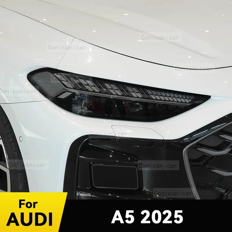 For AUDI A5 2025 Car Headlight Protective Cover Film Front Light TPU Anti-scratch Headlamp Tint Sticker 
For AUDI A5 2025 Car Headlight Protective Cover Film Front Light TPU Anti-scratch Headlamp Tint Sticker