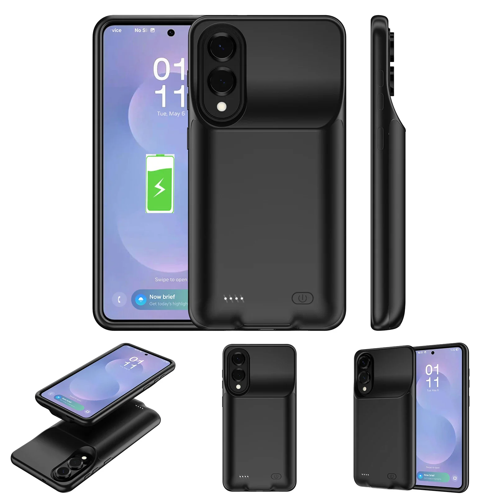 10000mah Battery Charger Case for Samsung Galaxy S25 Edge S25 Plus S25 Ultra S24 S23 S22 Power Case Charging Power Bank Battery
10000mah Battery Charger Case for Samsung Galaxy S25 Edge S25 Plus S25 Ultra S24 S23 S22 Power Case Charging Power Bank Battery