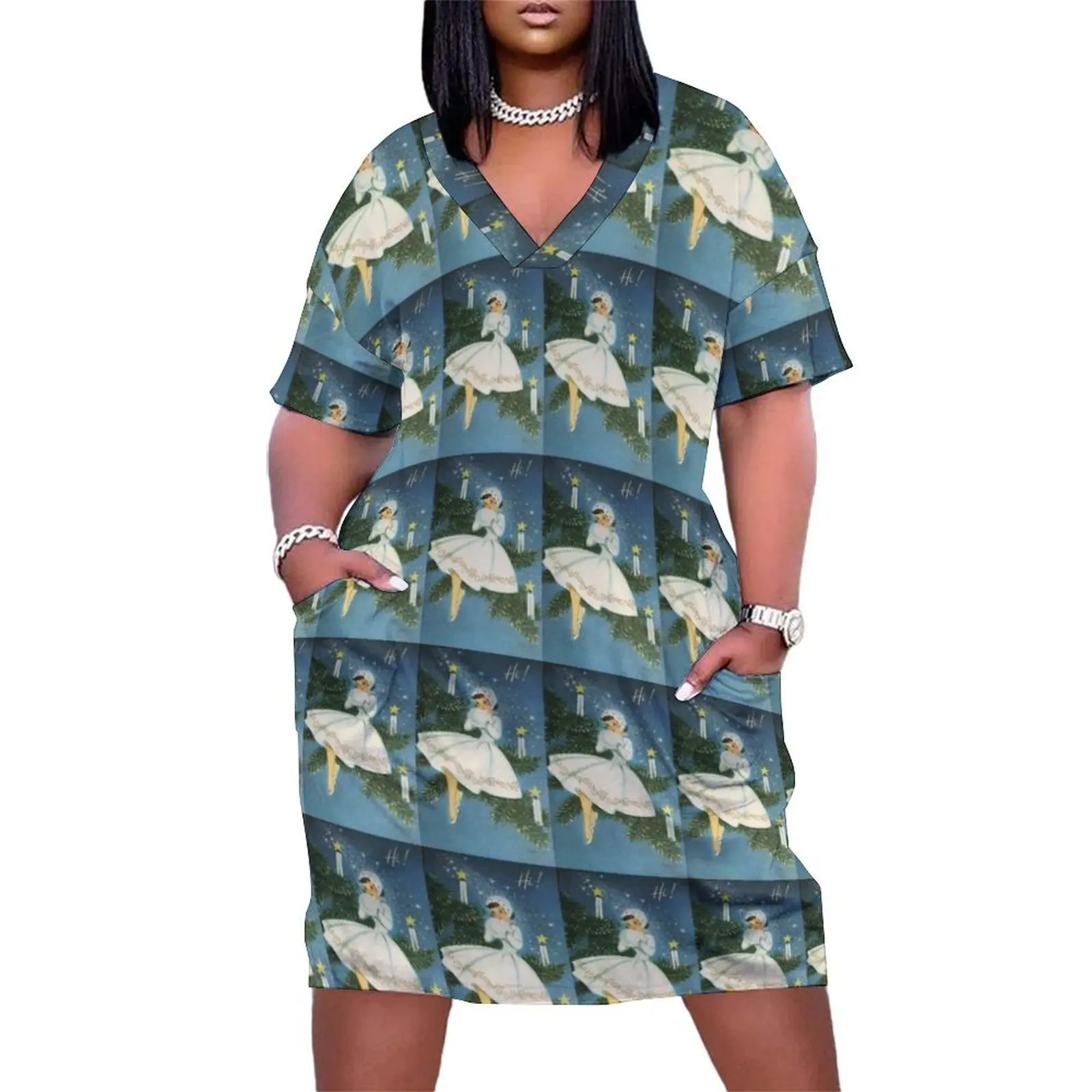 Retro Vintage Christmas Holiday Loose Pocket Dress dresses for womens 2025 Woman dresses
Retro Vintage Christmas Holiday Loose Pocket Dress dresses for womens 2025 Woman dresses