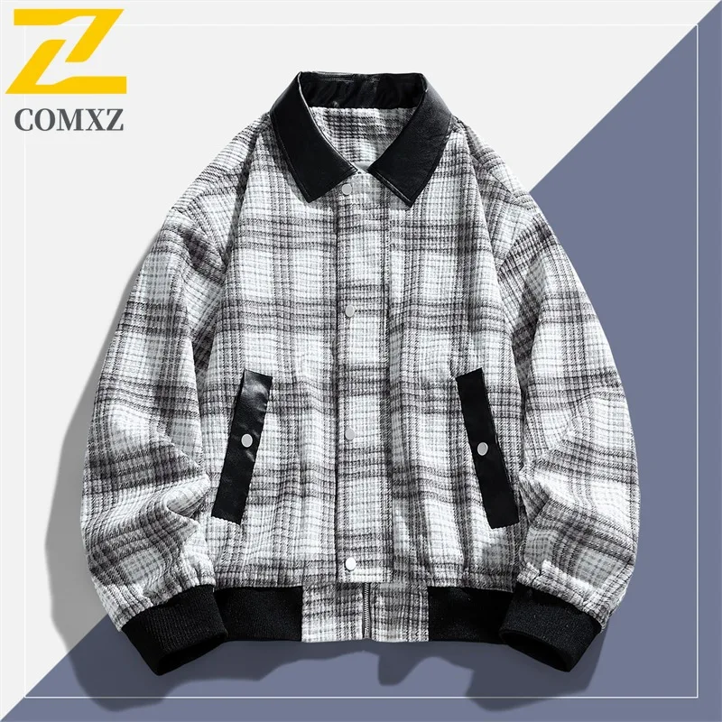 COMXZ Роскошная мужская куртка, модная легкая куртка с воротником-стойкой для пешего туризма и путешествий, универсальное комфортное легкое осеннее новое пальто для верховой езды
COMXZ Роскошная мужская куртка, модная легкая куртка с воротником-стойкой для пешего туризма и путешествий, универсальное комфортное легкое осеннее новое пальто для верховой езды