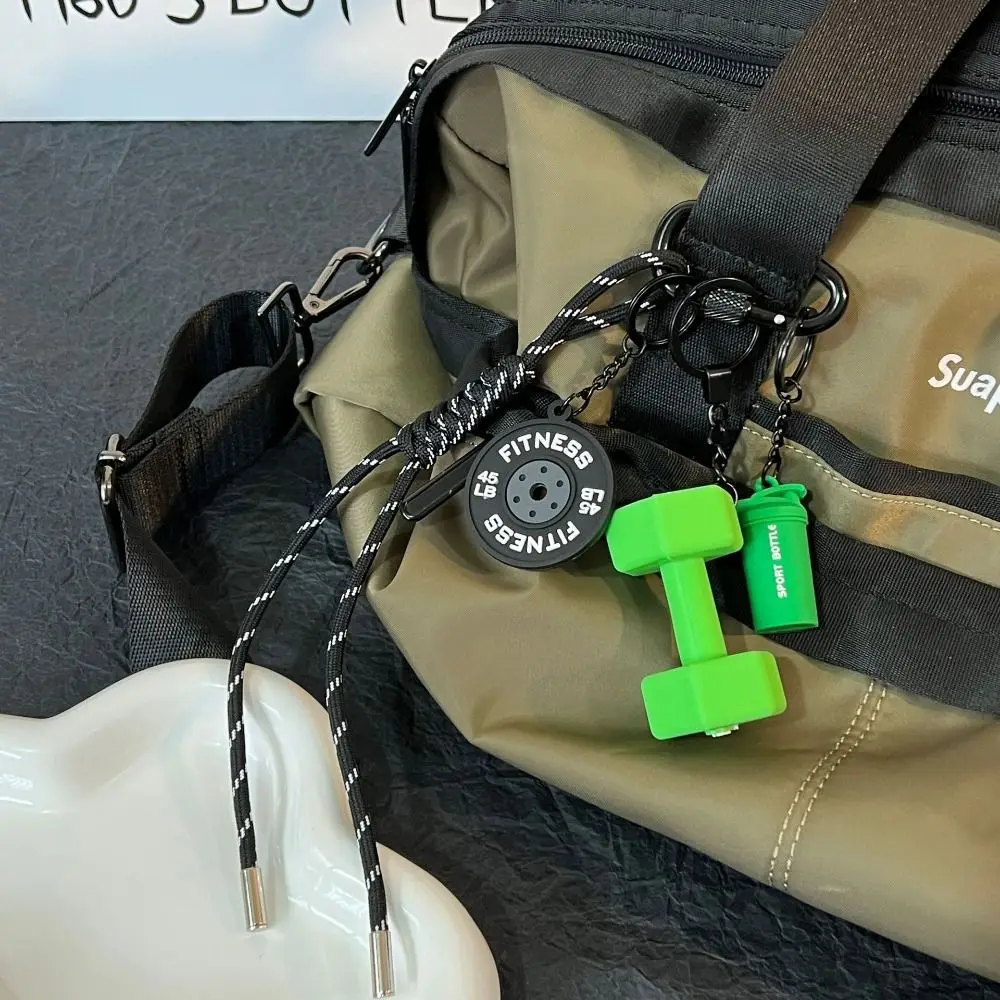 Mini Fitness Series Pendant with D-shaped Buckle Kettlebells Barbell Plates Key Chain Colorful Bag Charm
Mini Fitness Series Pendant with D-shaped Buckle Kettlebells Barbell Plates Key Chain Colorful Bag Charm