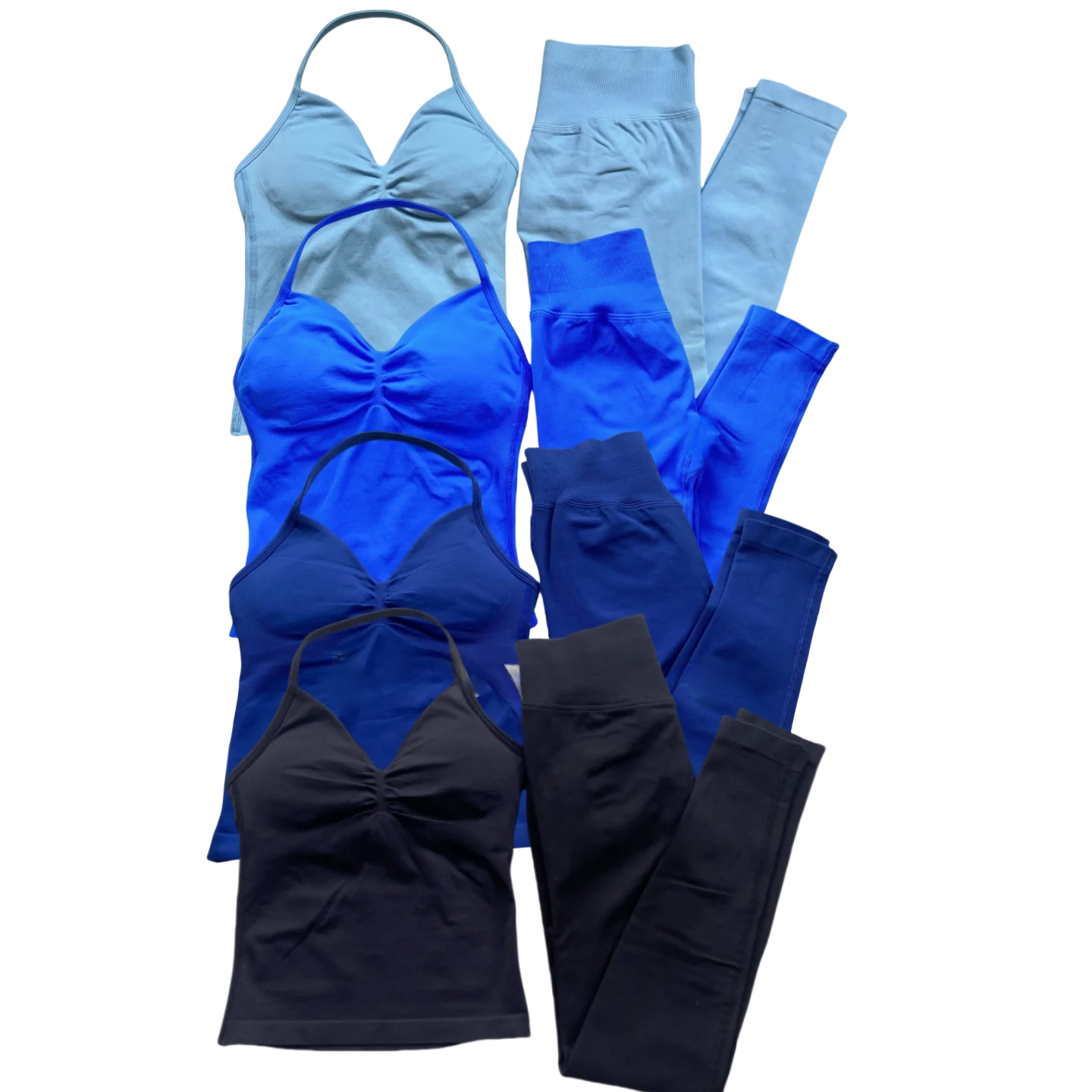 Fitness Girl Yoga Ladies 2-piece Set Long Neck Halter Tank Top Hip Lift Fitness Pants Comfortable Breathable Set Sportswear
Fitness Girl Yoga Ladies 2-piece Set Long Neck Halter Tank Top Hip Lift Fitness Pants Comfortable Breathable Set Sportswear