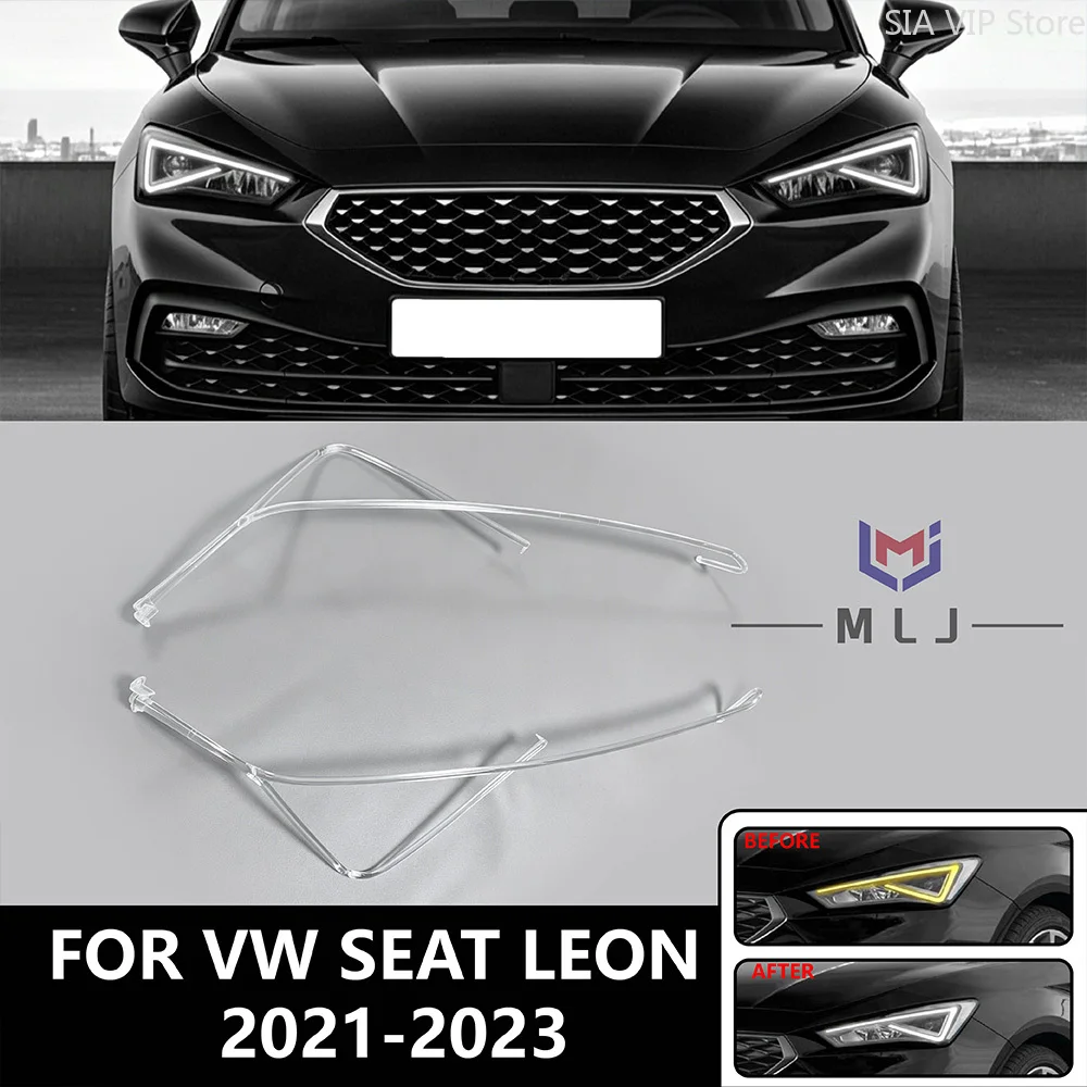 Angel Eye FOR SEAT LEON 2021-2023 Headlight Light Guide Tube DRL Light Guide Strip DaytimeRunning Light Tube Bar Car Accessories
Angel Eye FOR SEAT LEON 2021-2023 Headlight Light Guide Tube DRL Light Guide Strip DaytimeRunning Light Tube Bar Car Accessories