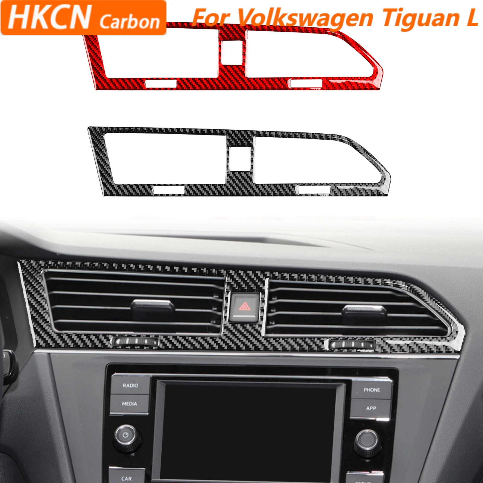 For Volkswagen Tiguan L 2019—2021 Car Accessories Carbon Fiber Center Console Air Vent Panel Cover Trim Sticker Modification
For Volkswagen Tiguan L 2019—2021 Car Accessories Carbon Fiber Center Console Air Vent Panel Cover Trim Sticker Modification