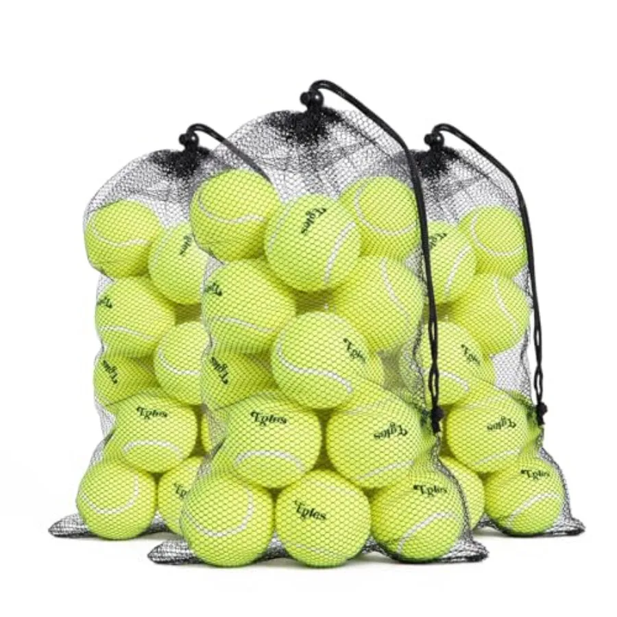Packs Tennis Balls for Training and Dogs High Elasticity Practice Tennis Ball with Mesh Bag for Transport and Beginner Exercise
Packs Tennis Balls for Training and Dogs High Elasticity Practice Tennis Ball with Mesh Bag for Transport and Beginner Exercise