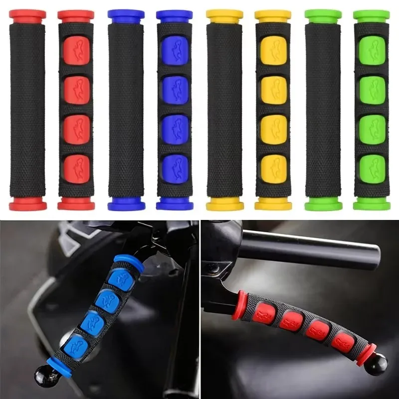1Pair Silicone Brake Handlebar Covers Anti-Slip Durable Protection for Motorcycle & Bicycle Handle Grips Protective Accessories
1Pair Silicone Brake Handlebar Covers Anti-Slip Durable Protection for Motorcycle & Bicycle Handle Grips Protective Accessories