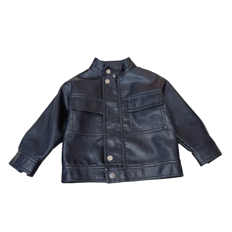 Kids Jackets for Boys 2023 Spring and Autumn New Kid Boys Fashion Casual Leather Jacket Coats
Kids Jackets for Boys 2023 Spring and Autumn New Kid Boys Fashion Casual Leather Jacket Coats