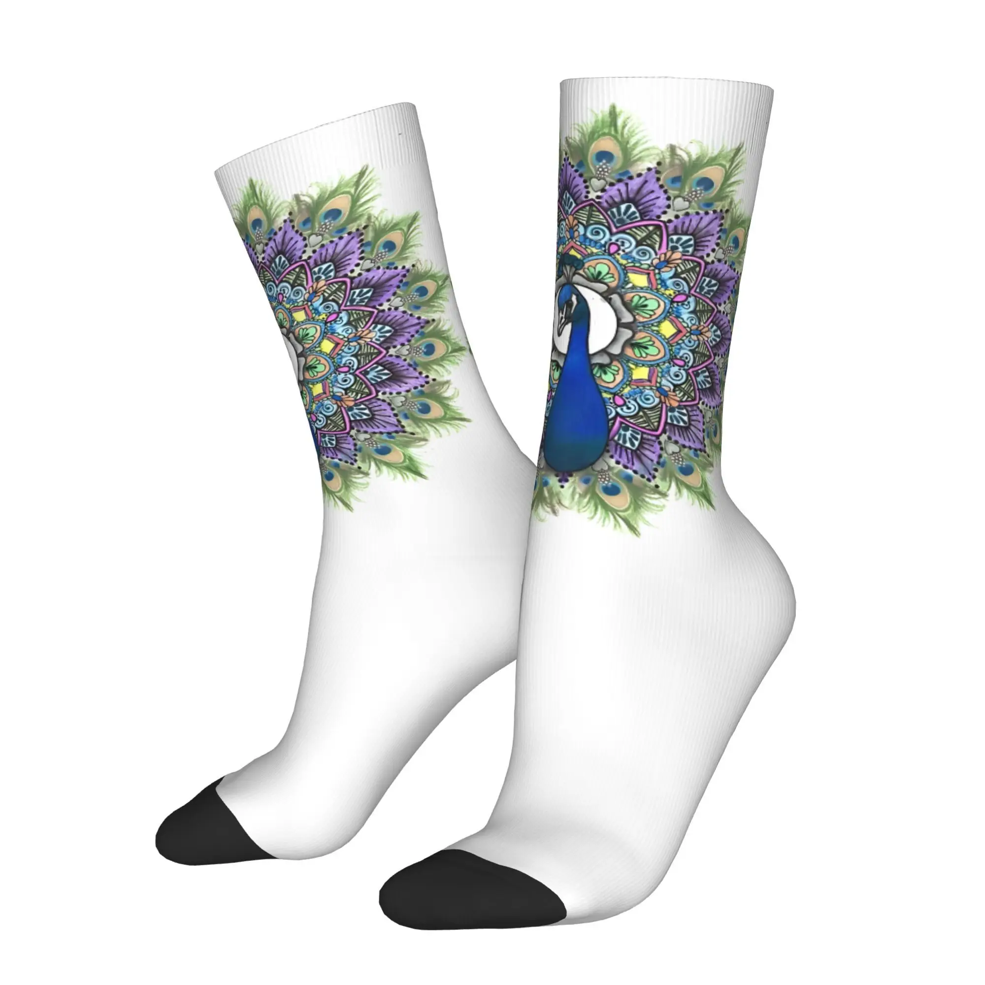Peacock Animals Beautiful Noble Cycling Crew Socks for Men Moisture Novelty All Season Sports Socks
Peacock Animals Beautiful Noble Cycling Crew Socks for Men Moisture Novelty All Season Sports Socks
