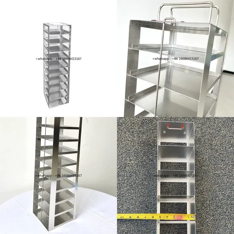 Lab Use Biobank Sample Library Medical Refrigerator Freezer Rack For 2 Inch Cryo Boxes Of Cryovials And Cryo Box
Lab Use Biobank Sample Library Medical Refrigerator Freezer Rack For 2 Inch Cryo Boxes Of Cryovials And Cryo Box