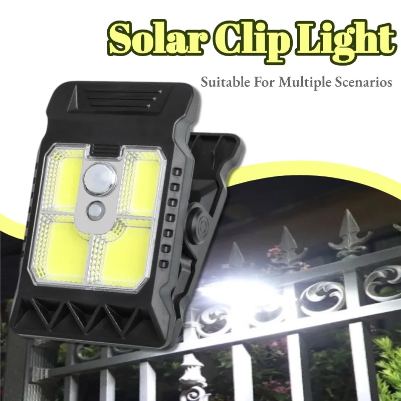 Portable LED Solar Clip Lamp For Chain Link Fence Gate Motion Sensor Security Lighting Waterproof Small Garden Decor Light
Portable LED Solar Clip Lamp For Chain Link Fence Gate Motion Sensor Security Lighting Waterproof Small Garden Decor Light