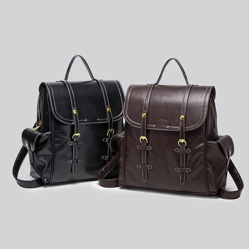 New Women's Retro College Style Casual Temperament Backpack Luxury Portable Large Capacity Multifunctional Laptop Crossbody Bag
New Women's Retro College Style Casual Temperament Backpack Luxury Portable Large Capacity Multifunctional Laptop Crossbody Bag