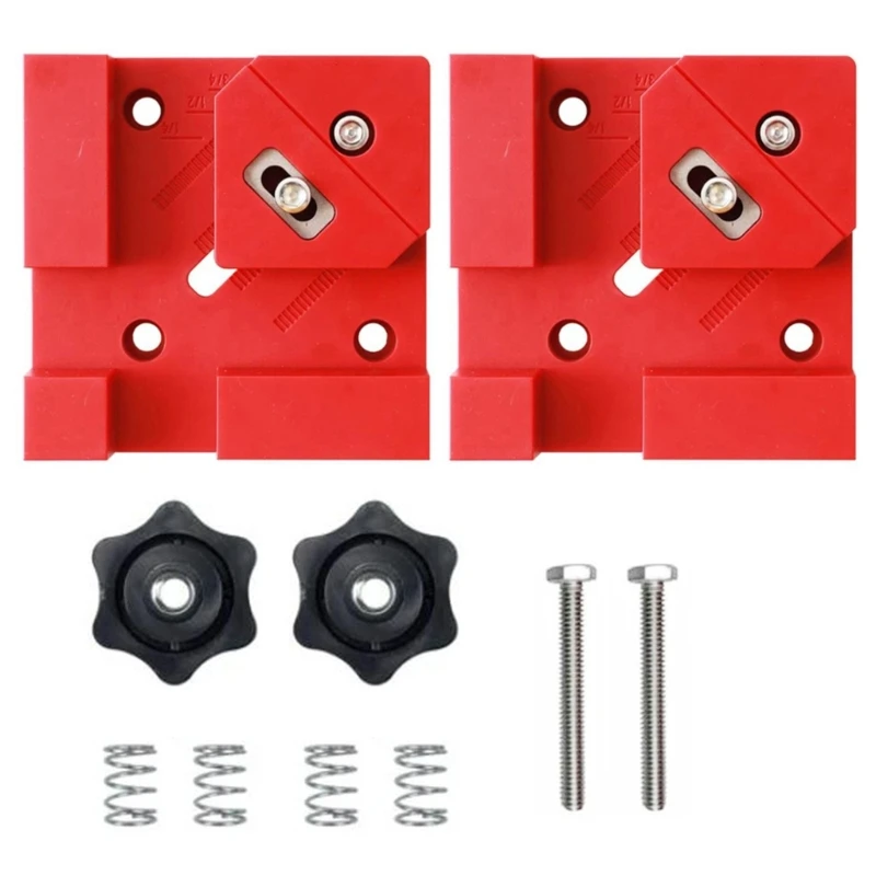2Pieces Precise Clamps Suitable For 90 Degree Joint Alignment And Cabinet Assembly Tight Seamless Crafting Projects 
2Pieces Precise Clamps Suitable For 90 Degree Joint Alignment And Cabinet Assembly Tight Seamless Crafting Projects