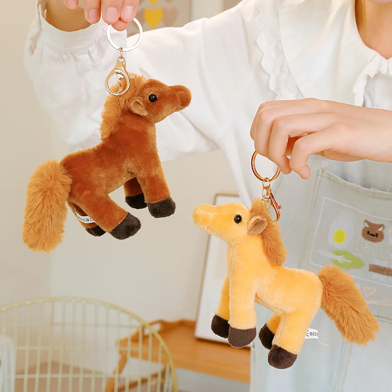 Kawaii Lifelike Pony Pendants Plush Toys Soft Stuffed Stangding Pose Little Horse Toys Funny Keychain Super Cool Bags Decor
Kawaii Lifelike Pony Pendants Plush Toys Soft Stuffed Stangding Pose Little Horse Toys Funny Keychain Super Cool Bags Decor