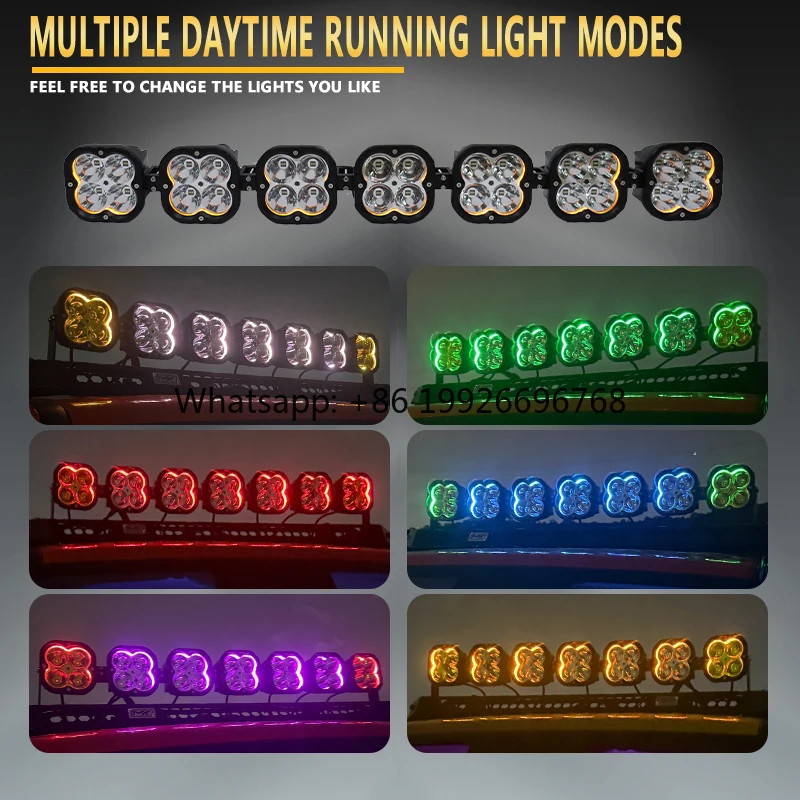 Linkable Light Bar RGB DRL Offroad Fog Light Spotlight Modular Led Light Bars 42 Inch Offroad 4x4 with RGB DRL
Linkable Light Bar RGB DRL Offroad Fog Light Spotlight Modular Led Light Bars 42 Inch Offroad 4x4 with RGB DRL