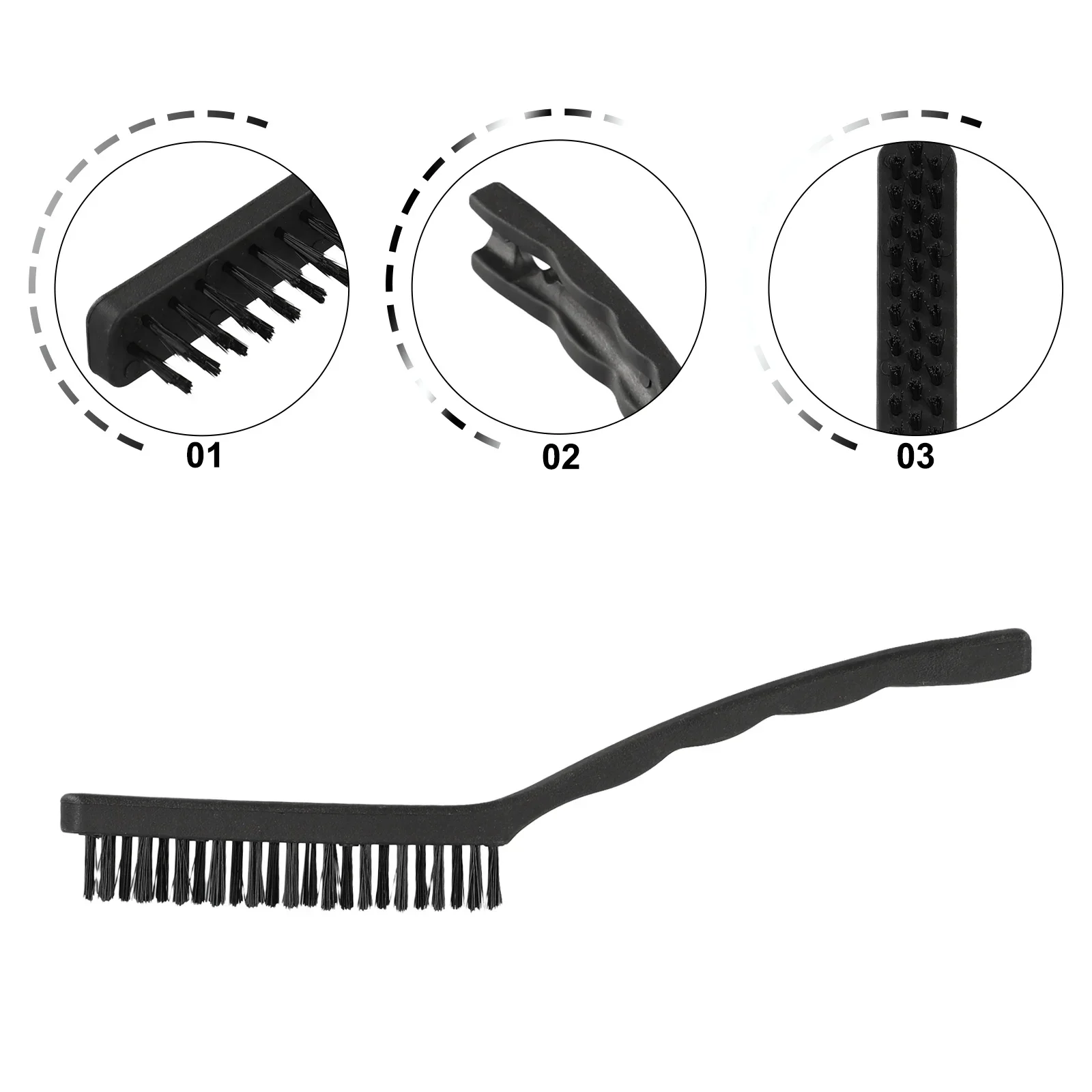 1PC Mini Wire Brush Brass Nylon & Steel Remove Rust Brush Industrial Cleaning Polish Grinder Rust Brushes Upholstery Tool
1PC Mini Wire Brush Brass Nylon & Steel Remove Rust Brush Industrial Cleaning Polish Grinder Rust Brushes Upholstery Tool