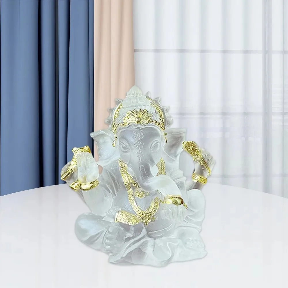 Stylish Decorative Ganesha Buddha Statue Handmade Exquisite Sitting Ganesha Sculpture Resin Art Ganesha Car Ornaments Home Decor
Stylish Decorative Ganesha Buddha Statue Handmade Exquisite Sitting Ganesha Sculpture Resin Art Ganesha Car Ornaments Home Decor