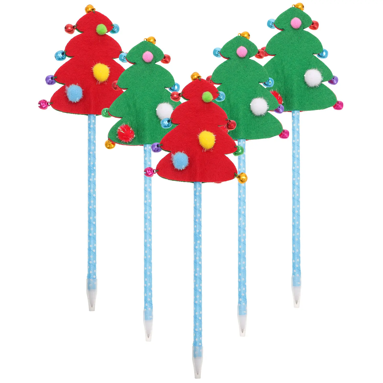 5Pcs Christmas Tree Shape Ballpoint Pens Cartoon Style Smooth Writing School Supplies Students Xmas Stationery Gift
5Pcs Christmas Tree Shape Ballpoint Pens Cartoon Style Smooth Writing School Supplies Students Xmas Stationery Gift