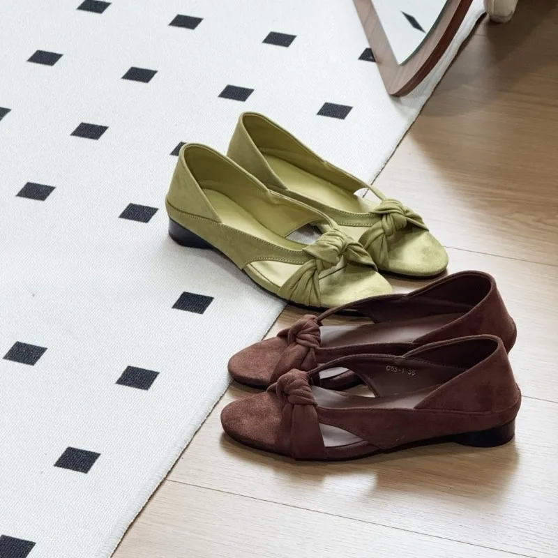 Retro Womens Shoes Fashion Round Head Flat Sandals for Woman Comfortable Vacation Casual Shoes Designer Shoes Sandalias De Mujer
Retro Womens Shoes Fashion Round Head Flat Sandals for Woman Comfortable Vacation Casual Shoes Designer Shoes Sandalias De Mujer