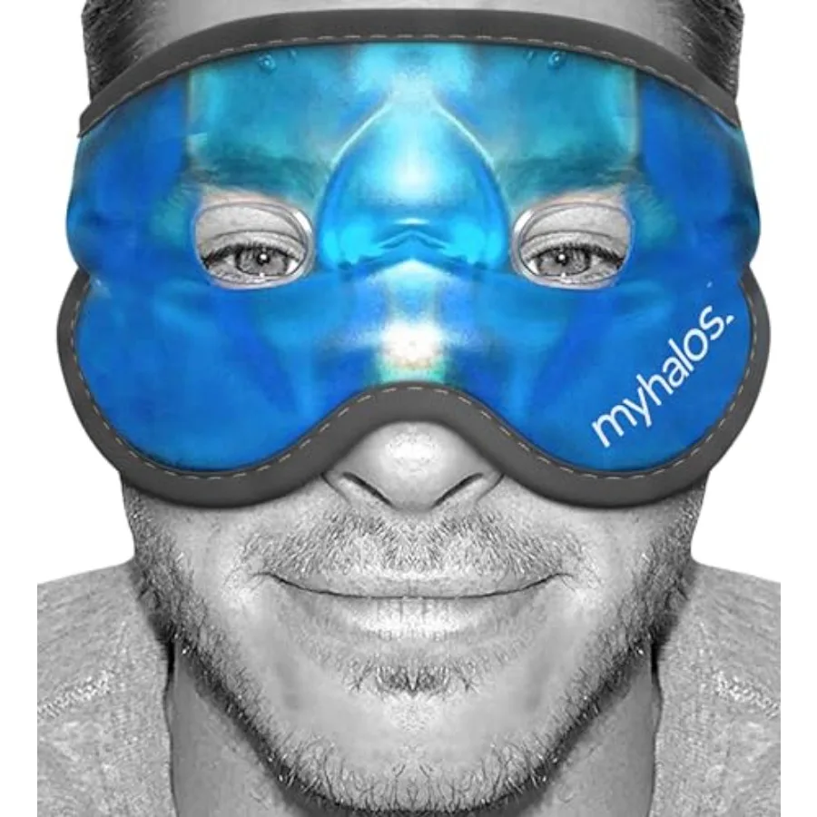 Cooling Eye Mask - Reusable Gel Eye Mask Cold Pack - Our Ice Eye Mask Soothes Puffy Eyes and Dark Circles - Relieve Your Headac
Cooling Eye Mask - Reusable Gel Eye Mask Cold Pack - Our Ice Eye Mask Soothes Puffy Eyes and Dark Circles - Relieve Your Headac