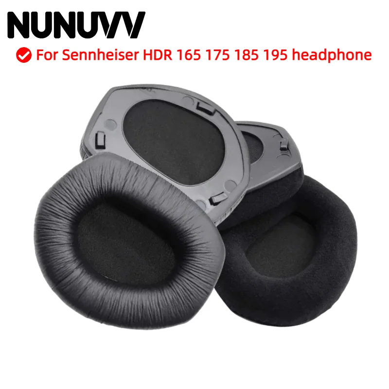 NUNUVV Replacement Protein Leather Ear Pads Cushion Cover Earpads for Sennheiser HDR 165 175 185 195 Headset
NUNUVV Replacement Protein Leather Ear Pads Cushion Cover Earpads for Sennheiser HDR 165 175 185 195 Headset