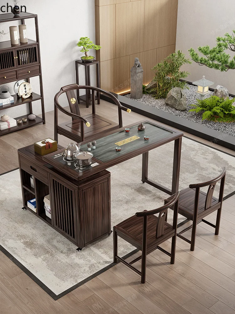 HTT balcony tea table and chair combination movable rotating folding small apartment household living room coffee table
HTT balcony tea table and chair combination movable rotating folding small apartment household living room coffee table
