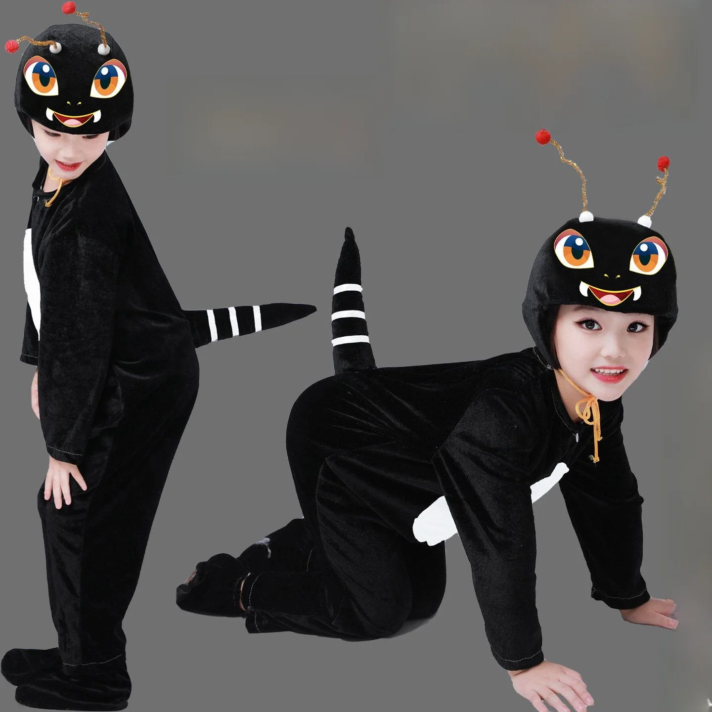 Halloween Ants Crossing the River Play Children's Animal Performance Dance Role-playing Adult Clothes Cotton Traditional Costume
Halloween Ants Crossing the River Play Children's Animal Performance Dance Role-playing Adult Clothes Cotton Traditional Costume