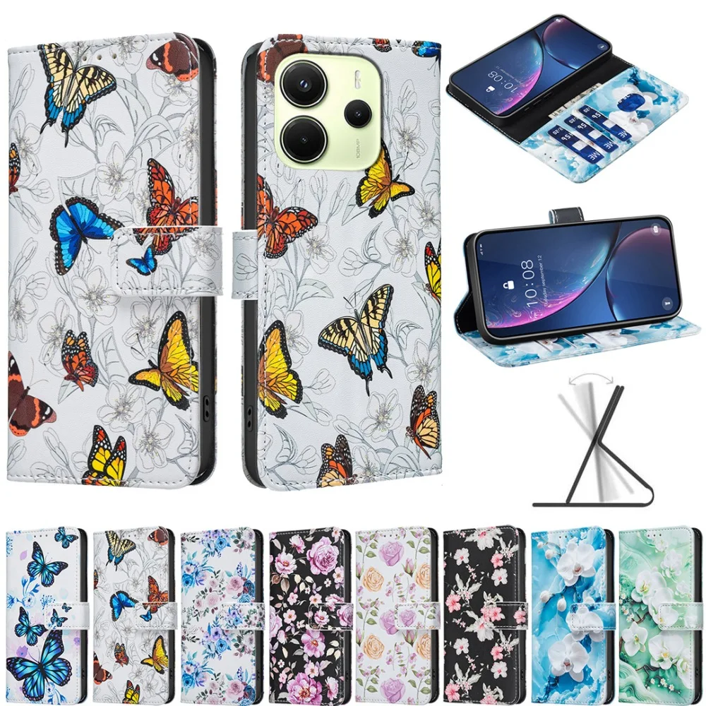 Fashion Colorful Magnetic Flip Phone Cover for Redmi K80 K70/Note 14 13 12 Pro+/14C 13C 12C A5 with Built-in Wallet Case Holder
Fashion Colorful Magnetic Flip Phone Cover for Redmi K80 K70/Note 14 13 12 Pro+/14C 13C 12C A5 with Built-in Wallet Case Holder