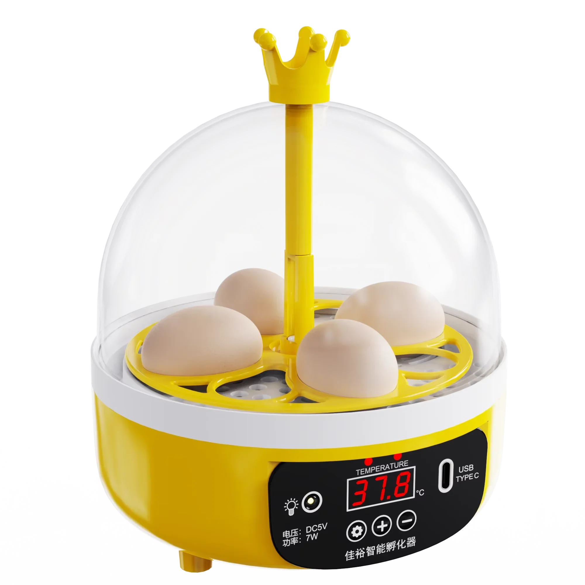 4 Small Automatic Incubator with Auto Turning and Temperature Control Poultry Hatching Machine
4 Small Automatic Incubator with Auto Turning and Temperature Control Poultry Hatching Machine