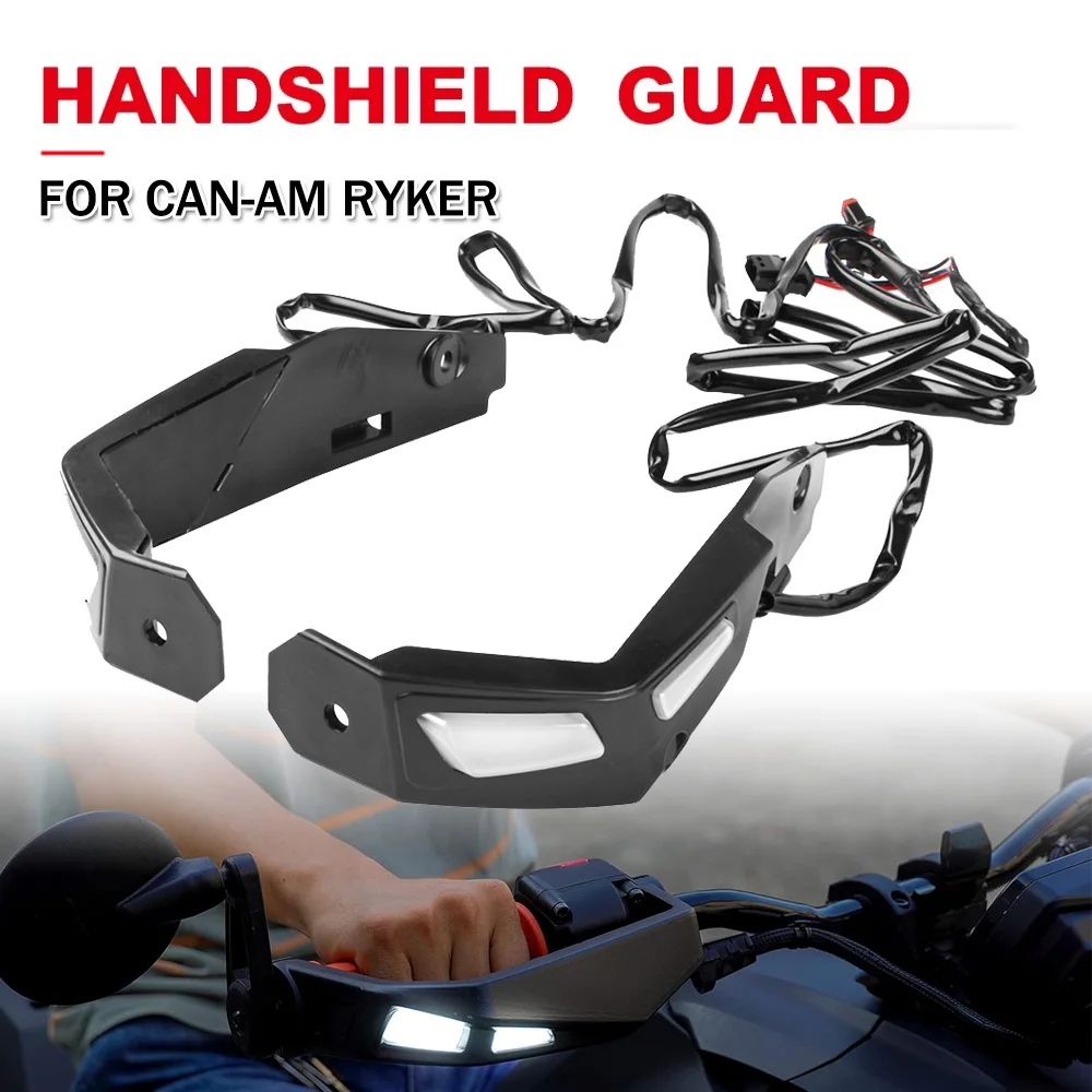 Motorcycle Hand Guard Handguard with LED Lights Handlebar Protector Kit Accessories For Can-Am Ryker 600 900
Motorcycle Hand Guard Handguard with LED Lights Handlebar Protector Kit Accessories For Can-Am Ryker 600 900