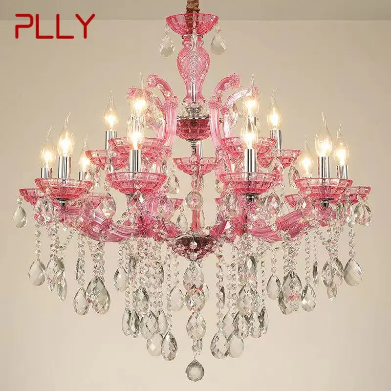PLLY LuxuriousCandle Pendent Lamp European Style Crystal Lamp Art Living Room Restaurant Villa Staircase Duplex Building
PLLY LuxuriousCandle Pendent Lamp European Style Crystal Lamp Art Living Room Restaurant Villa Staircase Duplex Building