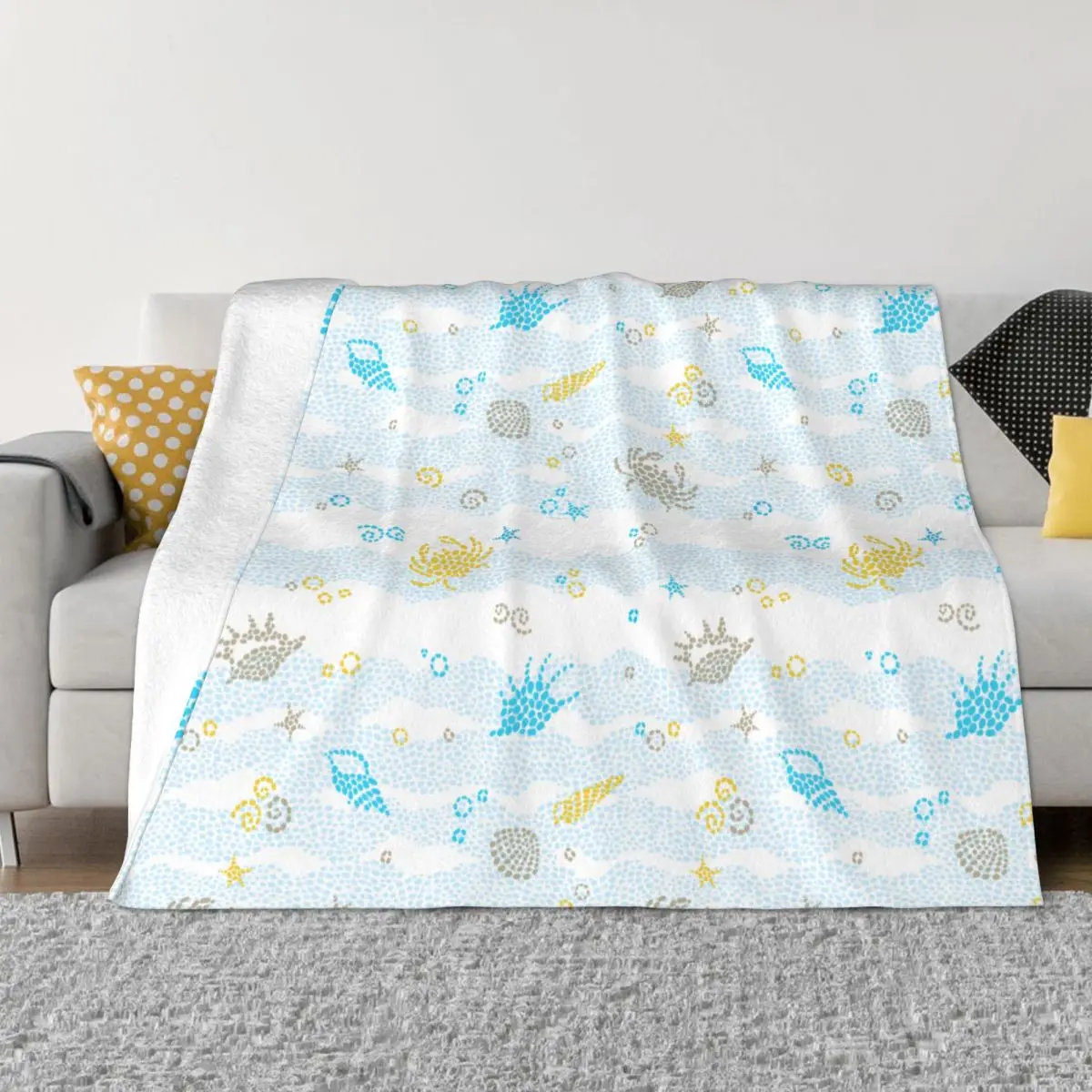 Crab Blankets Coral Fleece Plush Spring Autumn Sea Animal Breathable Ultra-Soft Throw Blankets for Sofa Car Plush Thin Quilt
Crab Blankets Coral Fleece Plush Spring Autumn Sea Animal Breathable Ultra-Soft Throw Blankets for Sofa Car Plush Thin Quilt