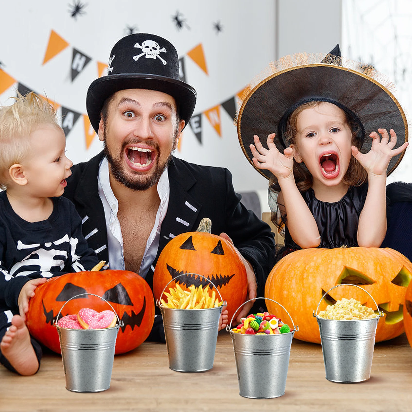 6pcs 10.5X7.2X10.5Cm Mini Tinplate Bucket Iron Handle Wall Hanging Flower Pot Room Decoration Tin Buckets Ice Cooler Tin
6pcs 10.5X7.2X10.5Cm Mini Tinplate Bucket Iron Handle Wall Hanging Flower Pot Room Decoration Tin Buckets Ice Cooler Tin