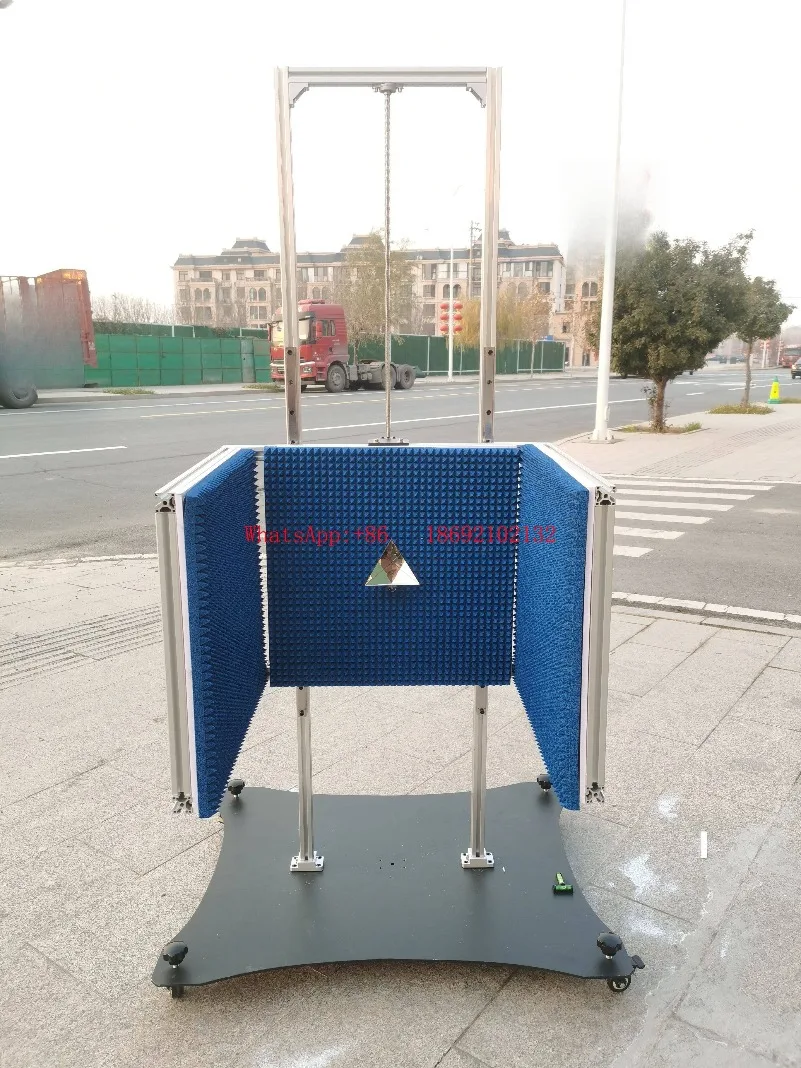 Three-sided absorbing cotton corner reflector calibration tool with slide rail can move up and down test calibration
Three-sided absorbing cotton corner reflector calibration tool with slide rail can move up and down test calibration