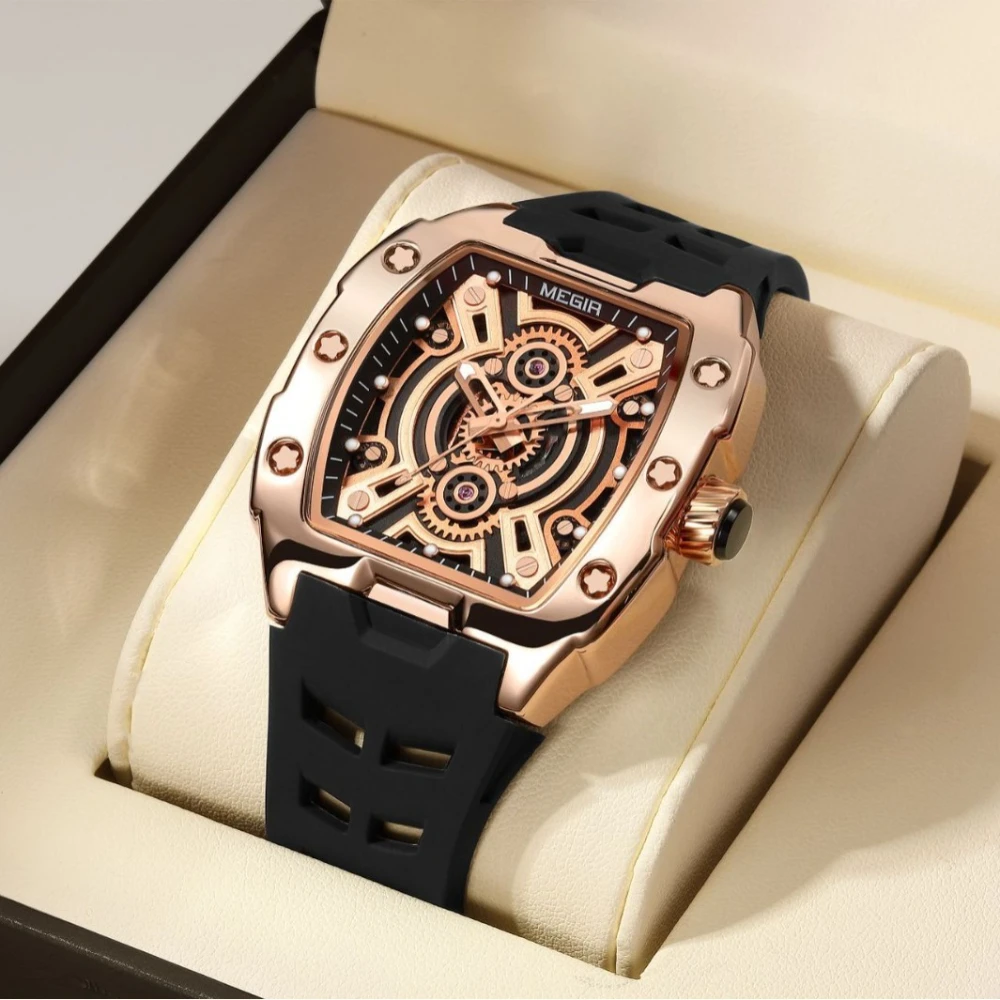 MEGIR 8116 New Design Watche for Men Top Brand Sports Military Watch Hollow Out Luminous Quartz Wristwatches Clock Reloj Hombre
MEGIR 8116 New Design Watche for Men Top Brand Sports Military Watch Hollow Out Luminous Quartz Wristwatches Clock Reloj Hombre