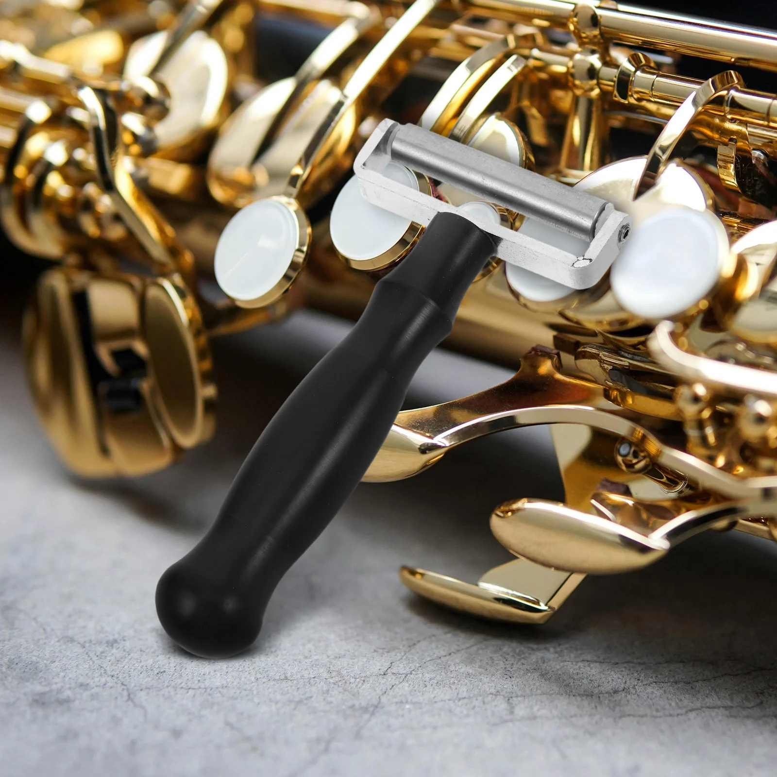 Compact Wind Instrument Repair Tool with Precision Roller for Saxophone Trumpet Bell Dent Removal Portable Heavy Duty
Compact Wind Instrument Repair Tool with Precision Roller for Saxophone Trumpet Bell Dent Removal Portable Heavy Duty