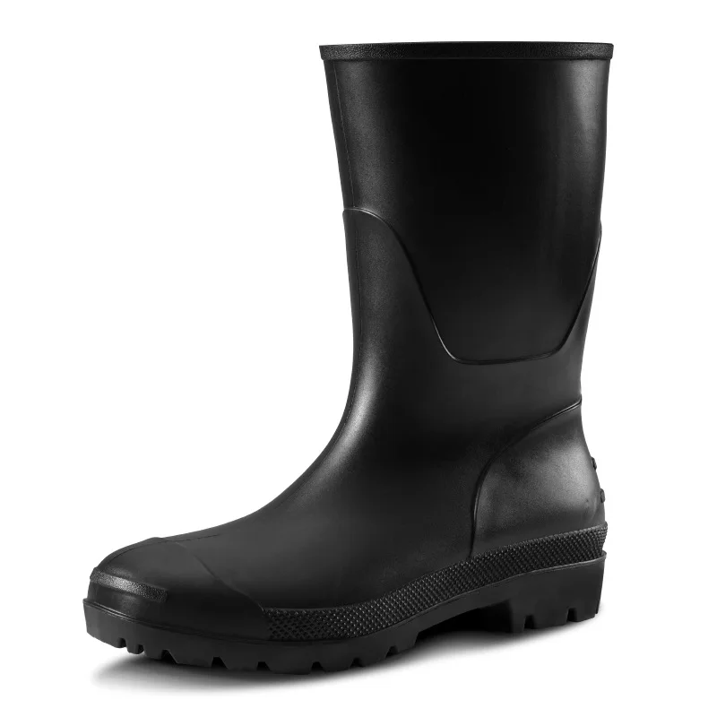 New Men's Fashion Mid-calf PVC Rain Boots Waterproof Non-slip Rainboots Outdoor Fishing Boots Water Shoes Wellies
New Men's Fashion Mid-calf PVC Rain Boots Waterproof Non-slip Rainboots Outdoor Fishing Boots Water Shoes Wellies