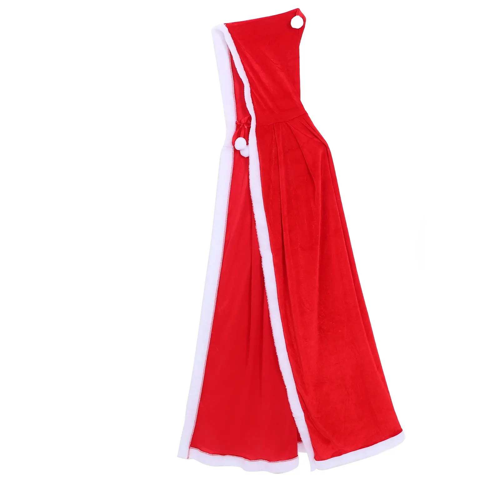 Santa Cloak with Hood for Women Popularity Costume Flannel Holiday Party Costumes
Santa Cloak with Hood for Women Popularity Costume Flannel Holiday Party Costumes