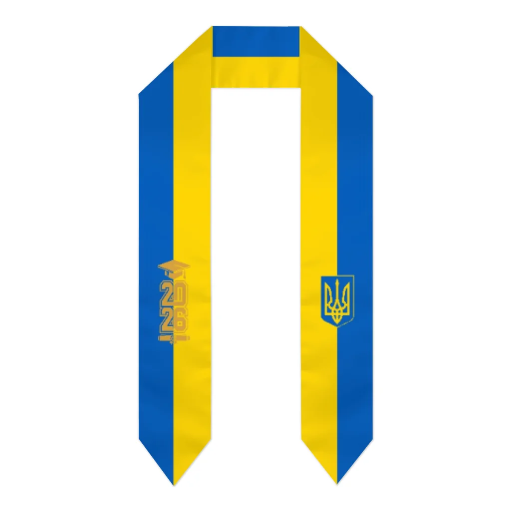 Class of 2026 Ukraine Flag Scarf Graduation Sash Stole International Study Abroad Adult Unisex Party Accessory Top Print
Class of 2026 Ukraine Flag Scarf Graduation Sash Stole International Study Abroad Adult Unisex Party Accessory Top Print