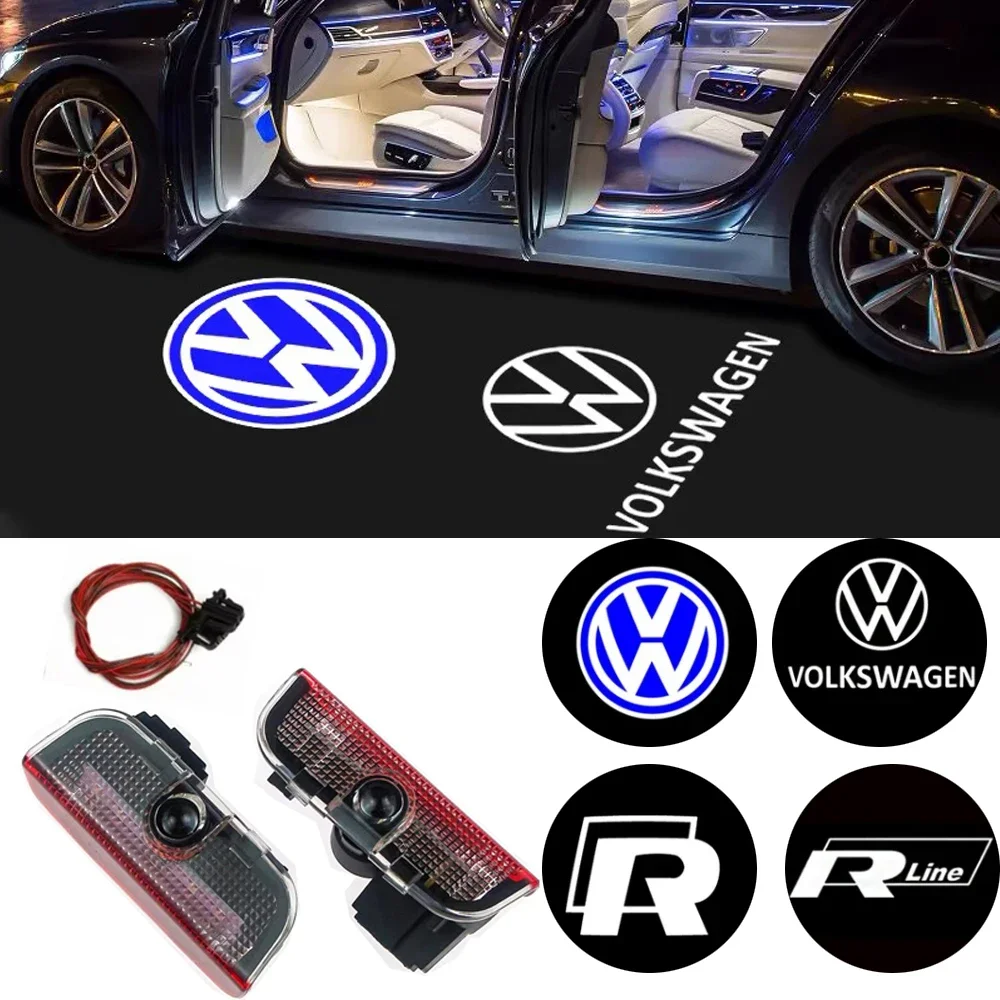 2Pcs LED blue Welcome Projector Light Door Lamp For VW Golf 5 6 7 7N Touran CC Passat Magotan B6 B7 B8 Tiguan Car Styling
2Pcs LED blue Welcome Projector Light Door Lamp For VW Golf 5 6 7 7N Touran CC Passat Magotan B6 B7 B8 Tiguan Car Styling
