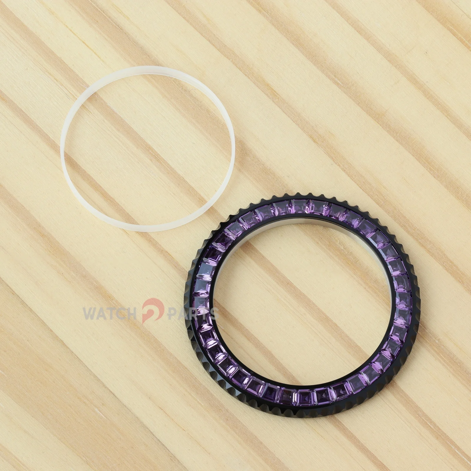 Synthetic Purple Spinel Watch Bezel for Rolex Submariner 40/41mm Watch Gemstone Bezel
Synthetic Purple Spinel Watch Bezel for Rolex Submariner 40/41mm Watch Gemstone Bezel