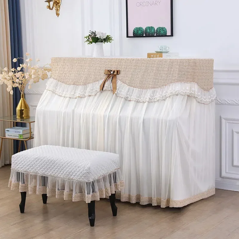 Modern Minimalist Piano Dust Cover Lace Embroidered Fabric for Beautiful Covers Household Dustproof Piano Stool Cover
Modern Minimalist Piano Dust Cover Lace Embroidered Fabric for Beautiful Covers Household Dustproof Piano Stool Cover