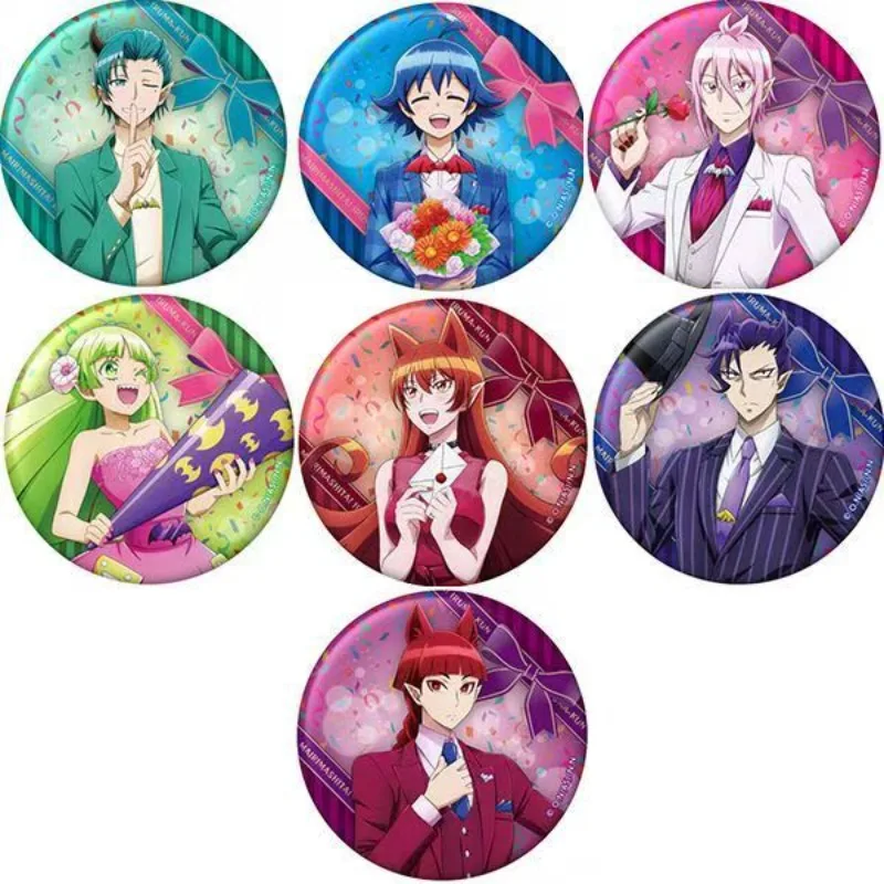 Mairimashita! Iruma-kun Badge Asmodeus Alice Suzuki Iruma Anime Peripheral Fashion Exquisite Creativity Anti-loss Keychain New
Mairimashita! Iruma-kun Badge Asmodeus Alice Suzuki Iruma Anime Peripheral Fashion Exquisite Creativity Anti-loss Keychain New