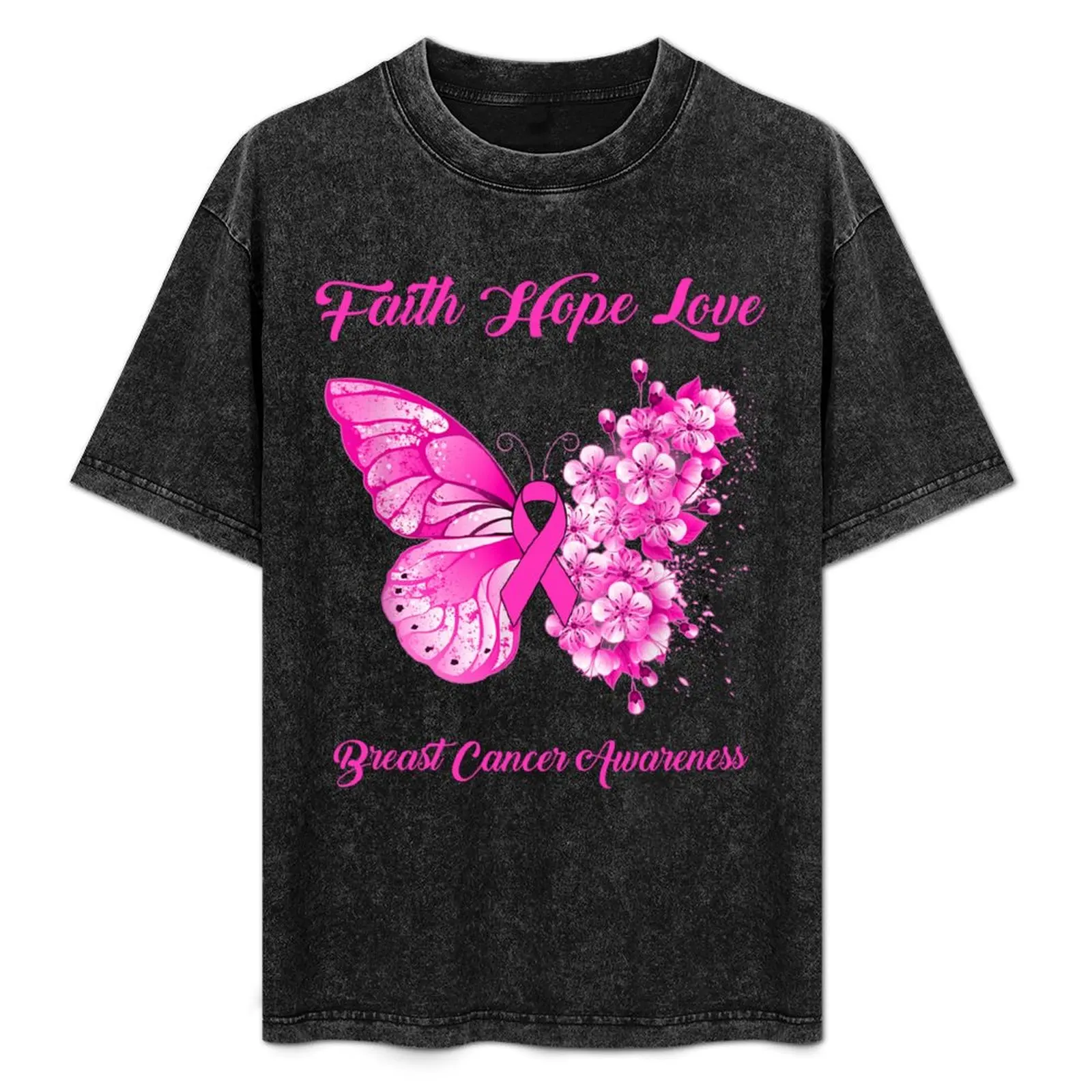 Faith Hope Love Breast Cancer Awareness Butterfly Ribbon Gifts T-Shirt Soft Anti-Shrink Cotton Tee
Faith Hope Love Breast Cancer Awareness Butterfly Ribbon Gifts T-Shirt Soft Anti-Shrink Cotton Tee