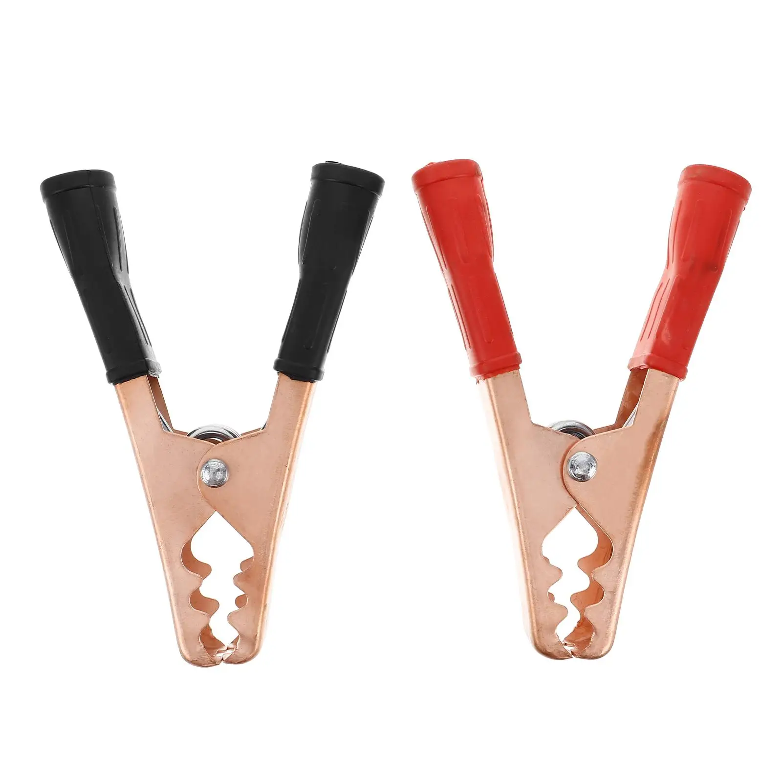 2Pcs Heavy Duty Alligator Clips for Cable Thickened Copper Small Clamps Jumper Wire Storage Car Starter
2Pcs Heavy Duty Alligator Clips for Cable Thickened Copper Small Clamps Jumper Wire Storage Car Starter