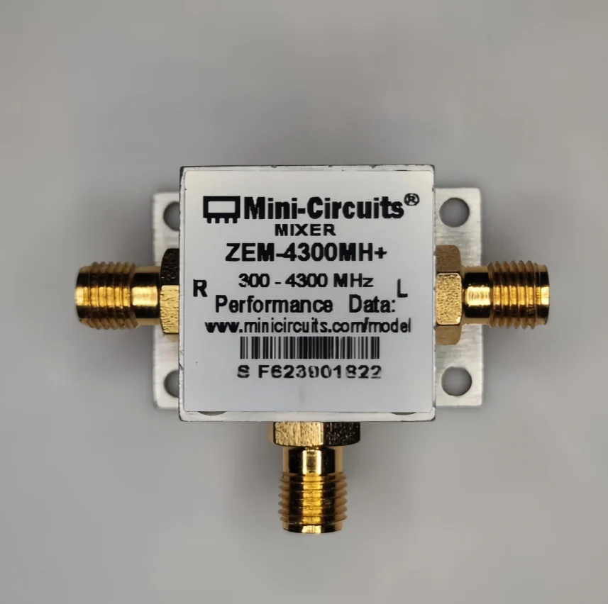 ZEM-4300+ Радиочастотный микшер Оригинал в наличии
ZEM-4300+ Радиочастотный микшер Оригинал в наличии