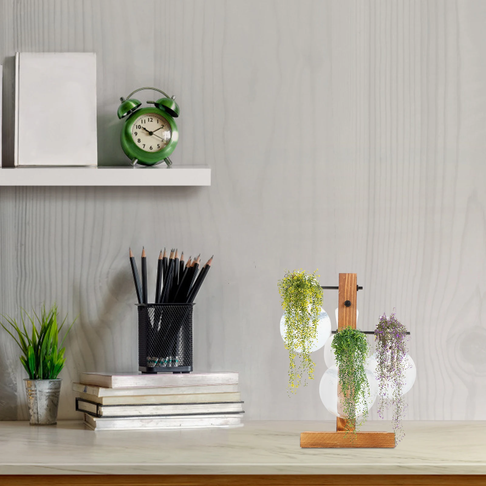 Hydroponic Glass Vase Flower Container Wooden Rack Desktop Vase For Home Office Decor Clear Plant Pot Rose
Hydroponic Glass Vase Flower Container Wooden Rack Desktop Vase For Home Office Decor Clear Plant Pot Rose