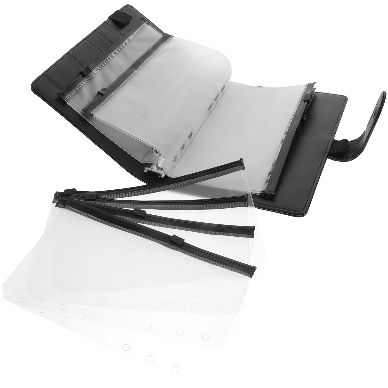 A6 Loose Notebook Planner 6 Holes for Notepad Budget Tracking Portable Notebooks PVC Expense Diary
A6 Loose Notebook Planner 6 Holes for Notepad Budget Tracking Portable Notebooks PVC Expense Diary