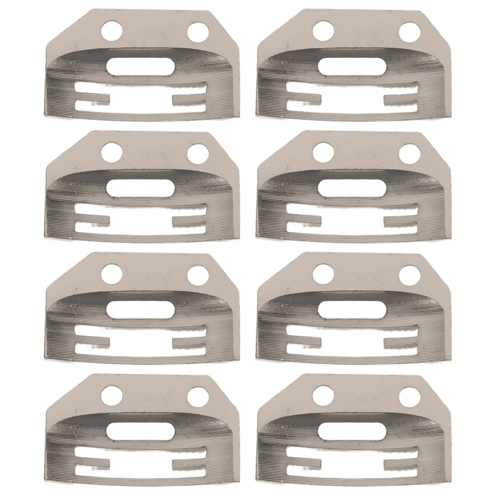 8Pcs Industrial Sewing Machine Parts Feed Dog Short Teeth Metal Needle Plate Replacement High Traction Fabric Feeding Teeth
8Pcs Industrial Sewing Machine Parts Feed Dog Short Teeth Metal Needle Plate Replacement High Traction Fabric Feeding Teeth